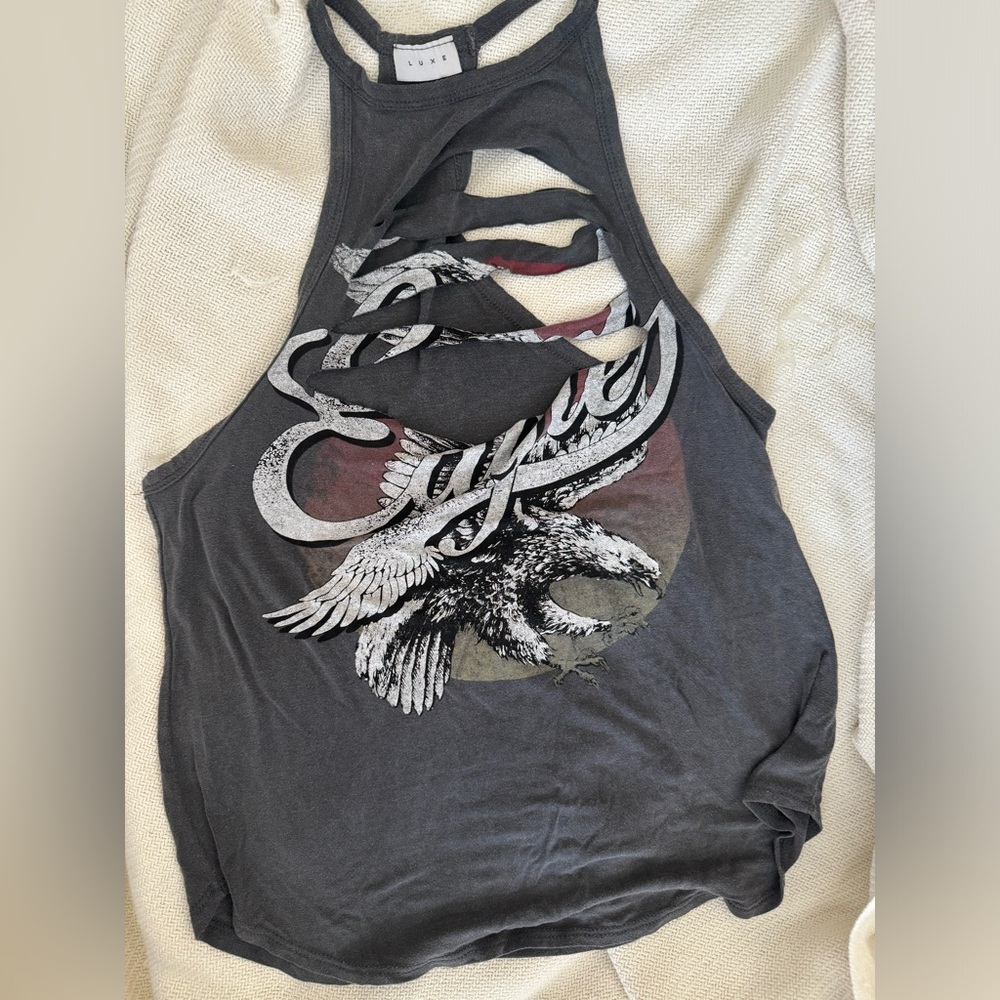 Gray tank top